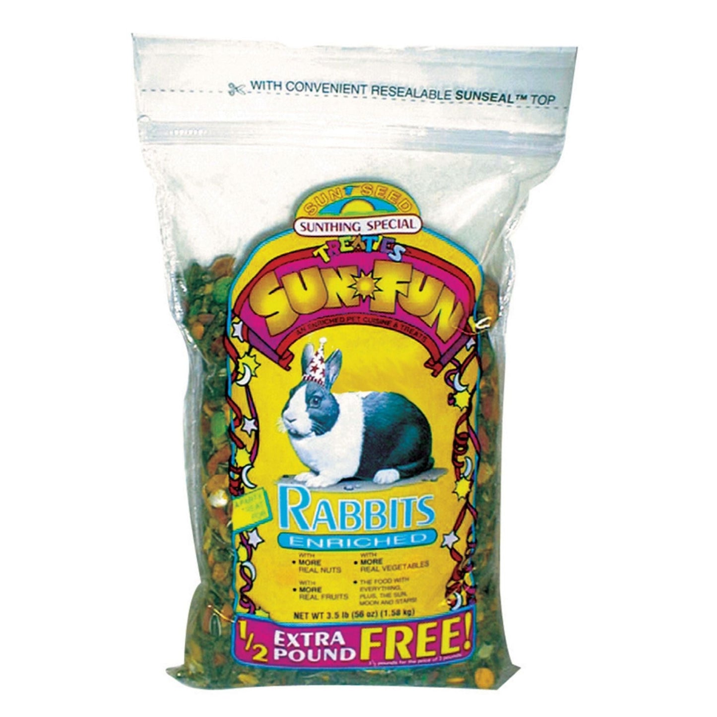 Sun Seed SunFun Rabbit Dry Food 1ea/3.5 lb