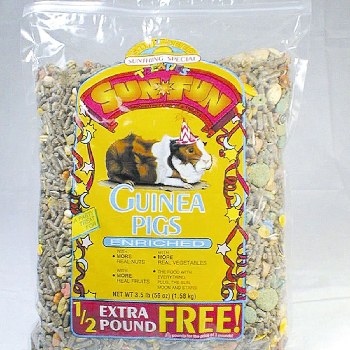 Sun Seed SunFun Guinea Pig Dry Food 1ea/3.5 lb