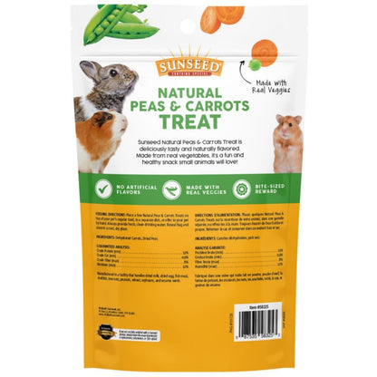 Sunseed Peas & Carrot Small Animal Treat 3.5oz