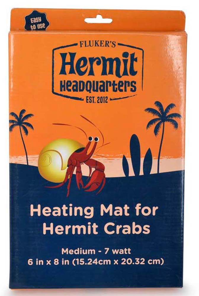 Flukers Hermit Crab Heat Mat 6 in x 8 in Medium