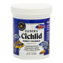 Flukers Cichlid Insect Crumble  3oz.