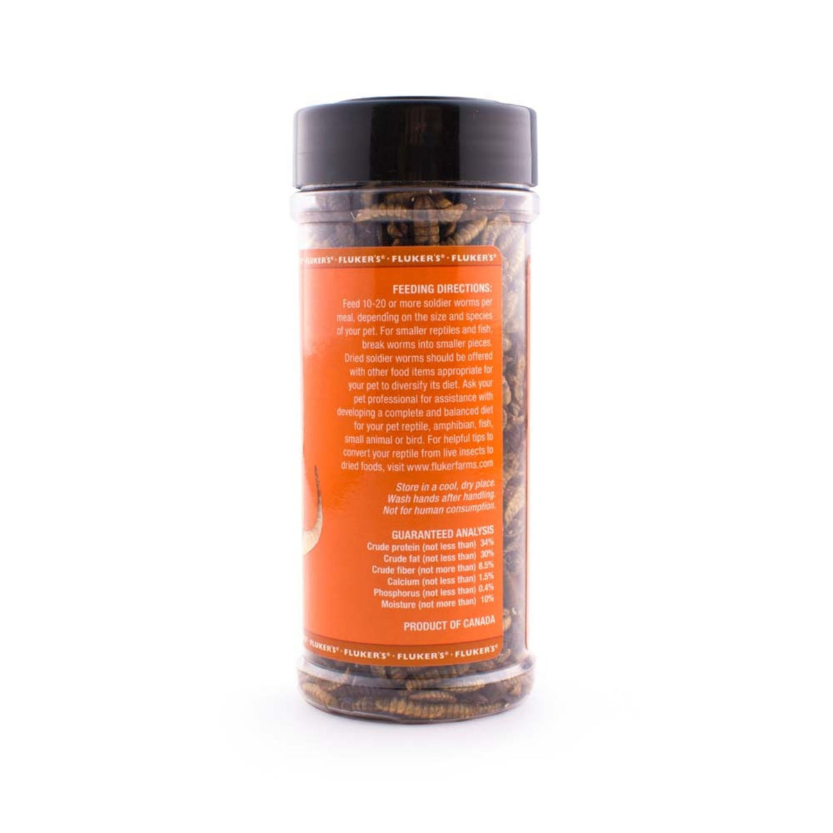 Fluker's Dried Soldier Worms 1ea/2.2oz.