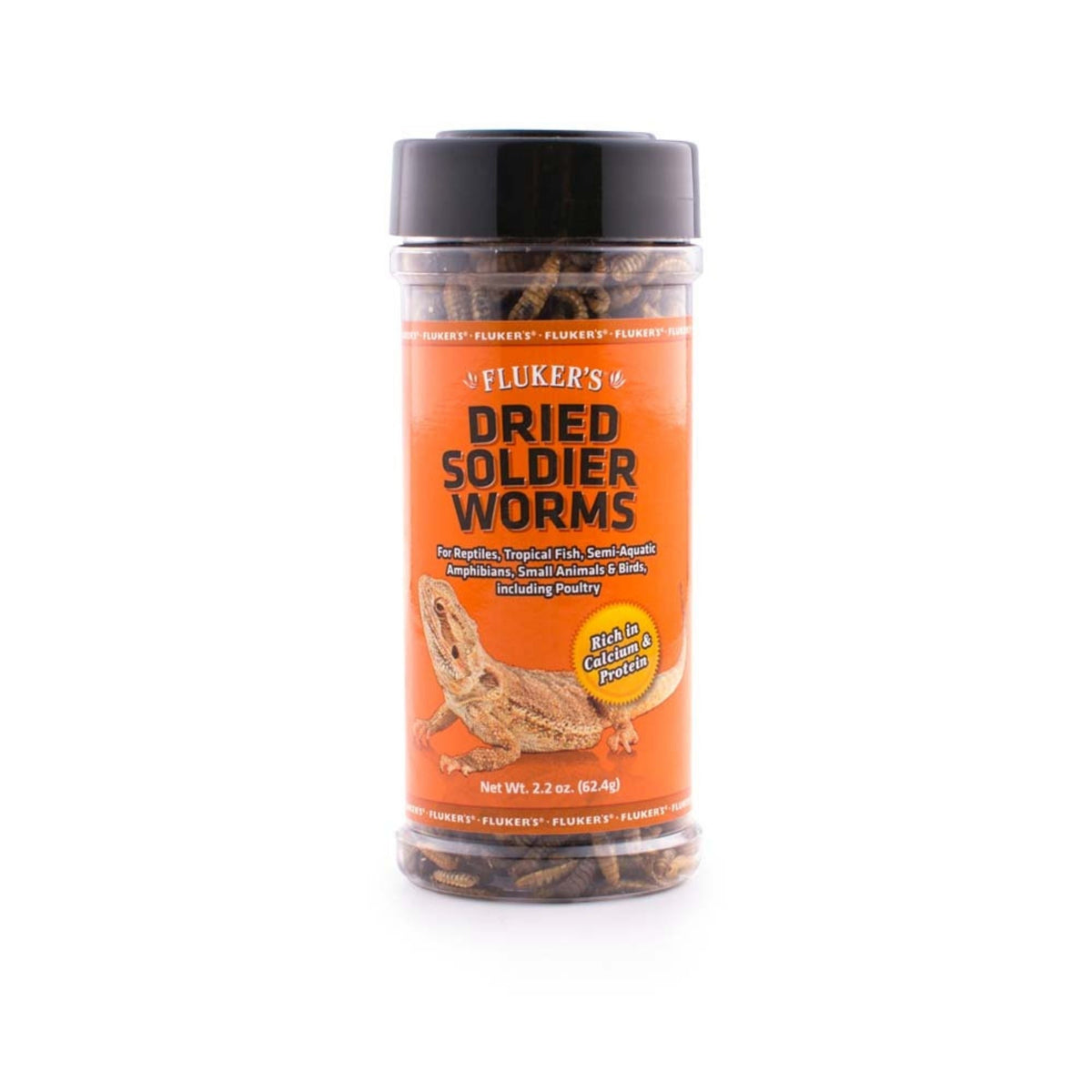 Fluker's Dried Soldier Worms 1ea/2.2oz.