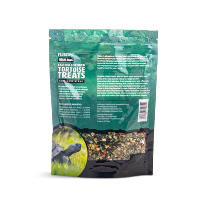 Fluker's Grub Bag Tortoises Herbivore Blend Treats 4oz