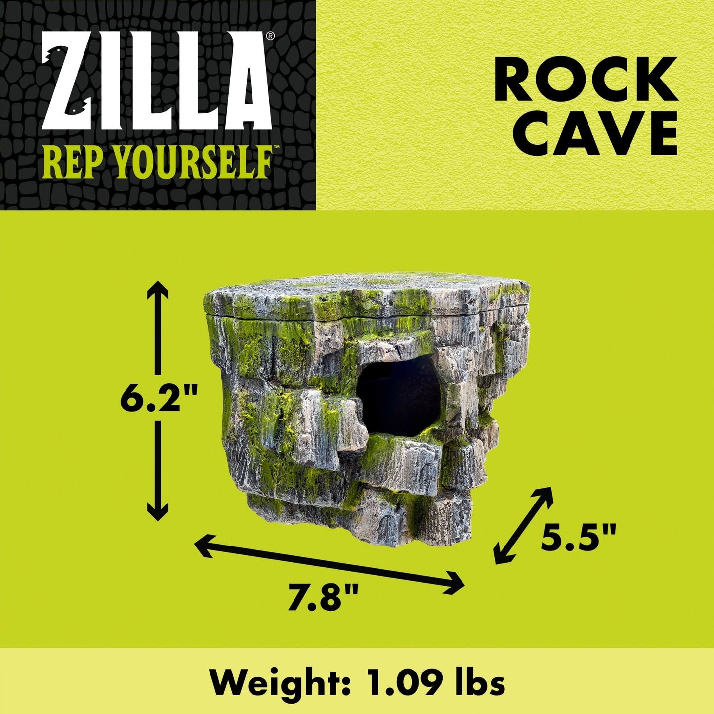 Zilla Vertical Décor Rock Cave 1ea