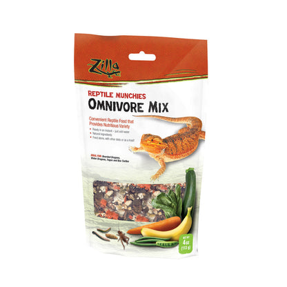 Zilla Reptile Munchies Omnivore Mix 4oz