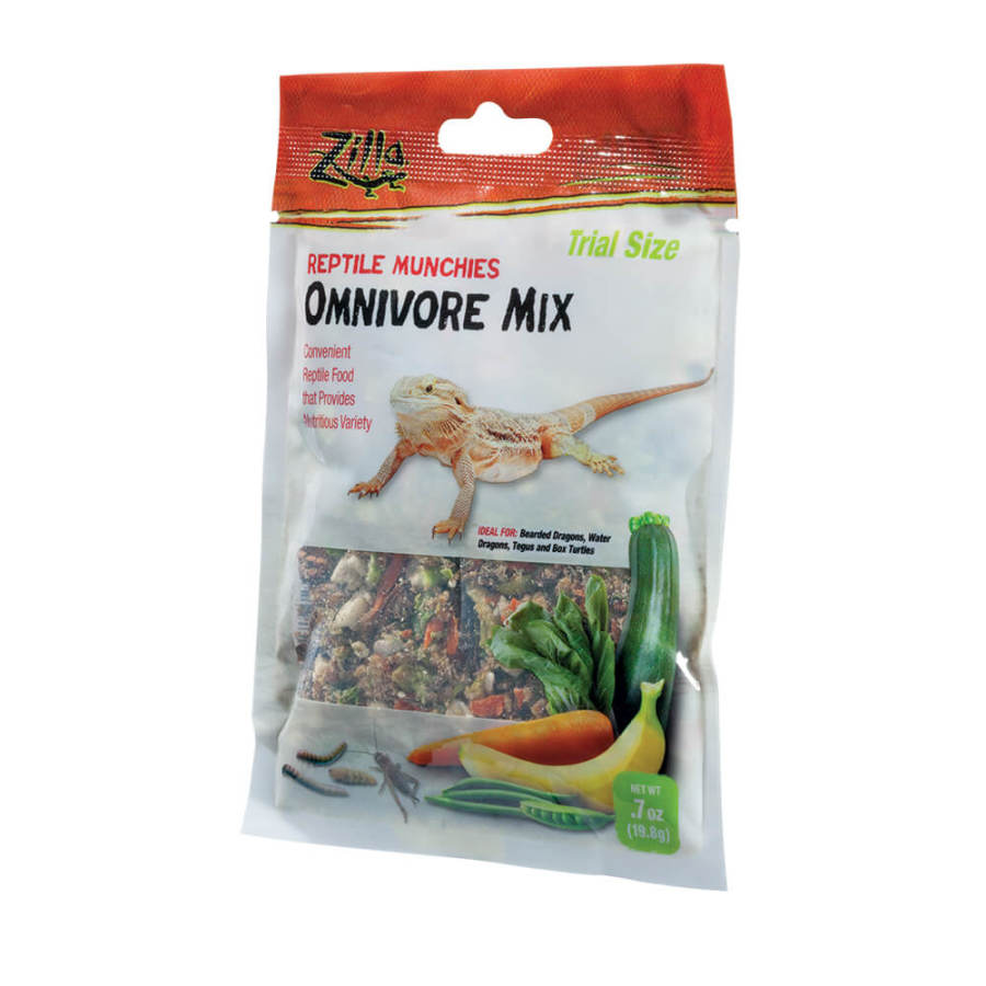 Zilla Munchies Omnivore Mix Reptile Food Trial Size .7oz