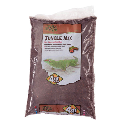 Zilla Jungle Mix Fir & Sphagnum Peat Moss 4qt