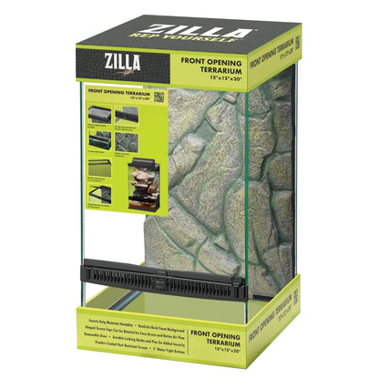 Zilla Front Opening Terrariums 1ea/12 X 12 X 20in.