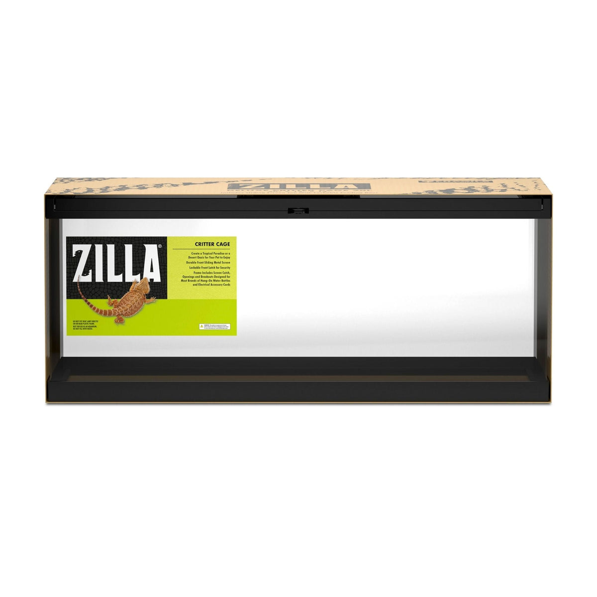Zilla Deluxe Critter Cage Reptile Terrarium 1ea/20 gal