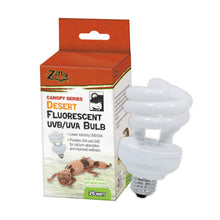Zilla Canopy Series Fluorescent UVB/UVA Bulbs Desert, 1ea/20 W