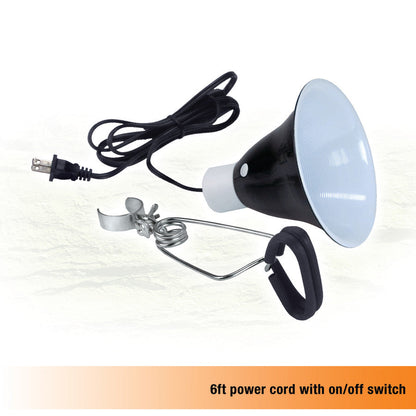 Zilla Premium Reflector Dome Light and Heat 5.5in
