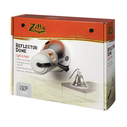 Zilla Reflector Dome Light & Heat 5.5in