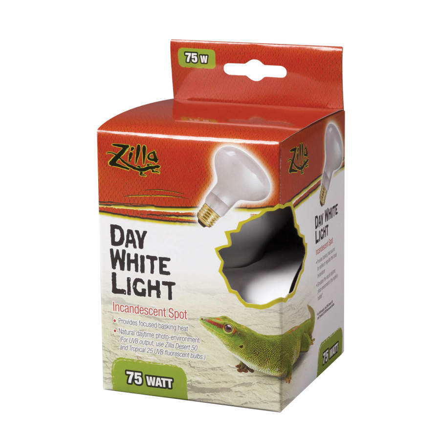 Zilla Incandescent Day White Light Spot Bulb 75W