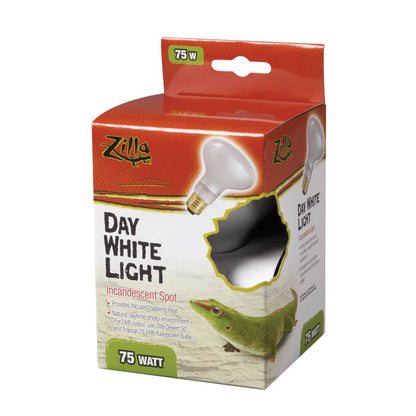 Zilla Incandescent Day White Light Spot Bulb 75W