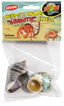 Zoo Med Hermit Crab Growth Shell Medium 2pk