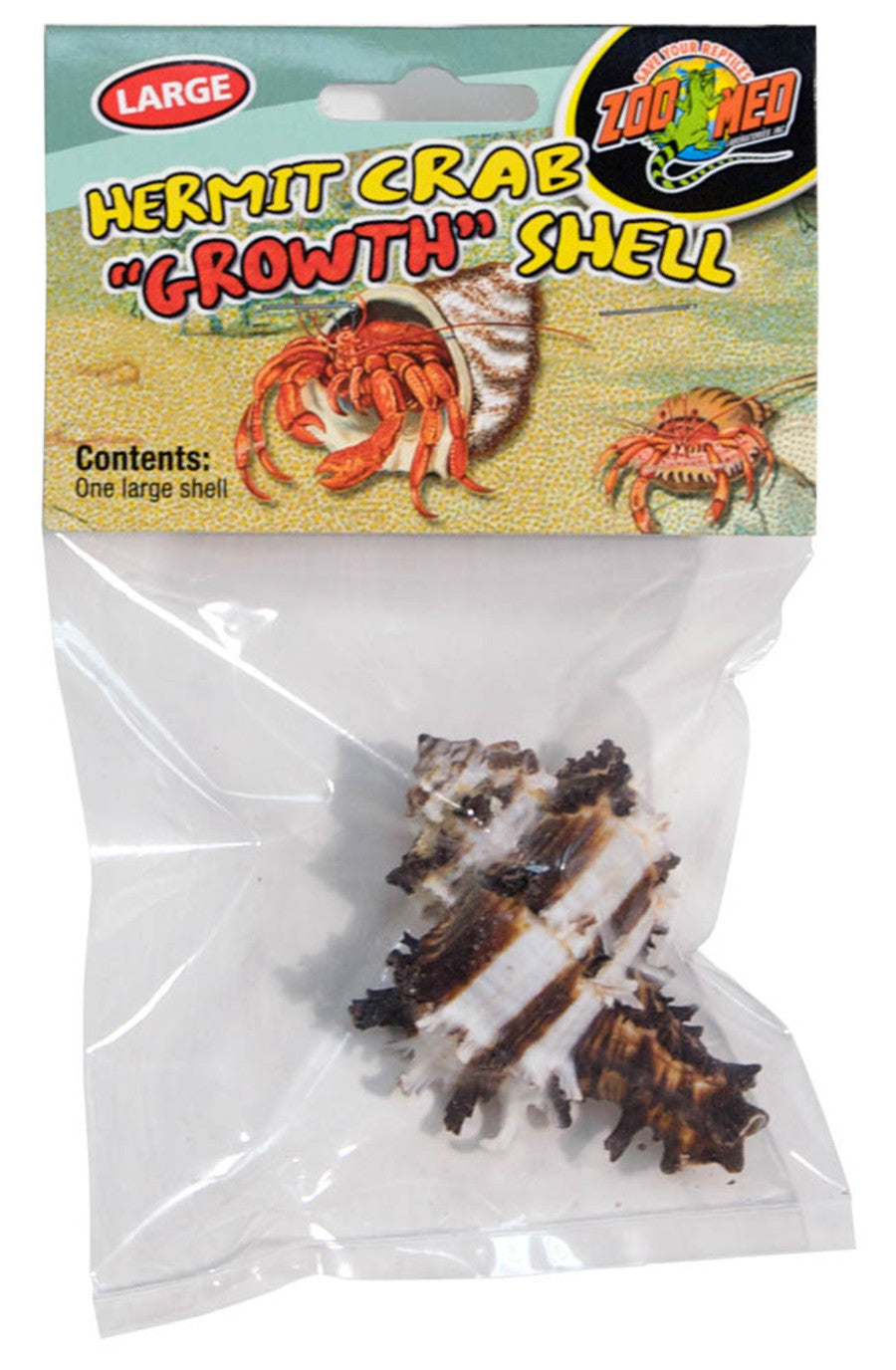 Zoo Med Hermit Crab Growth Shell Large 1pk