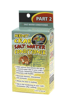 Zoo Med Hermit Crab Salt Water Conditioner 2.25 Fl Oz
