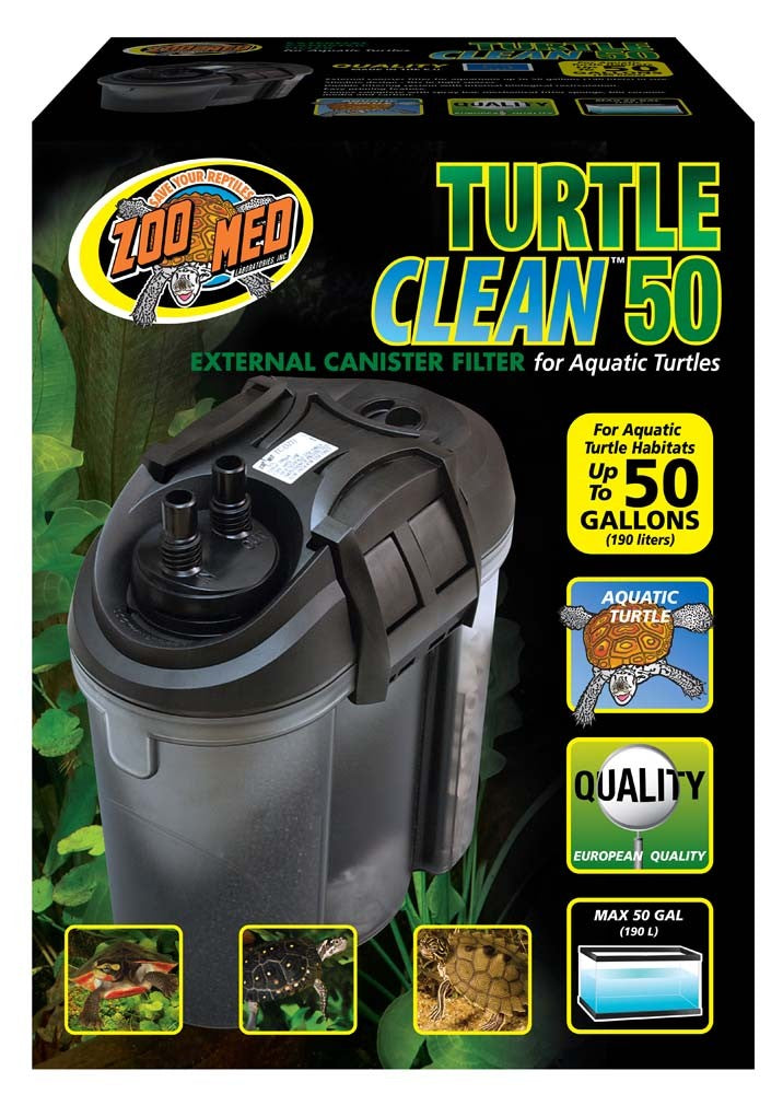 Zoo Med Turtle Clean 50 External Canister Filter 1Ea