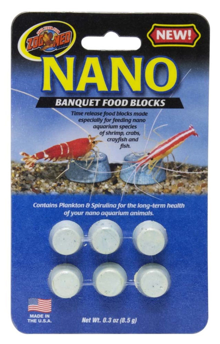 Zoo Med Pleco Banquet Food Block Mini
