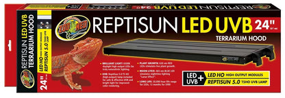 Zoo Med ReptiSun LED UVB Terrarium Hood 24in