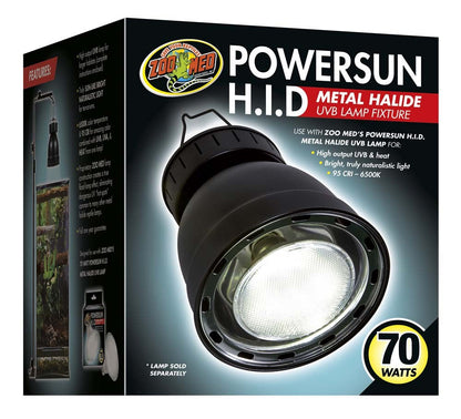 Zoo Med PowerSun Metal Halide H.I.D. Lamp Fixture