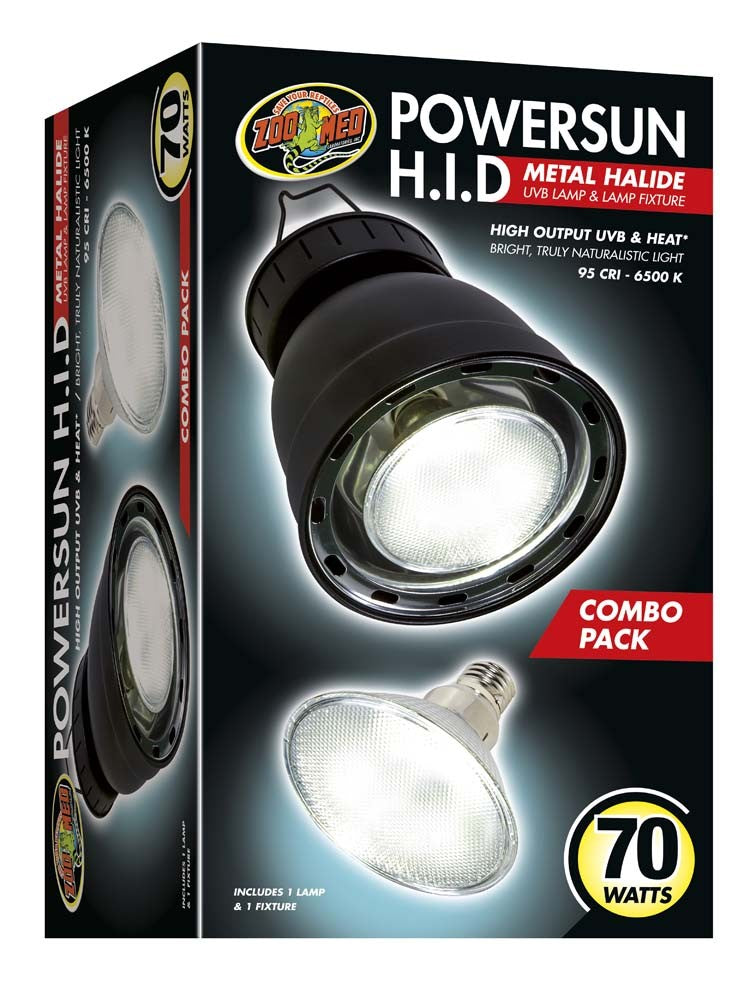 Zoo Med PowerSun Metal Halide Lamp & Fixture 70watt