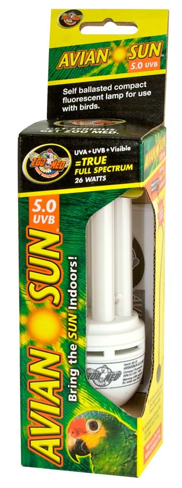 Zoo Med AvianSun 5.0 UVB Comp Flour