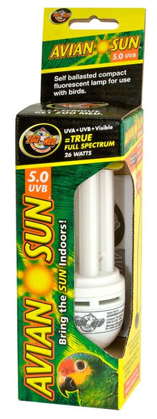 Zoo Med AvianSun 5.0 UVB Comp Flour