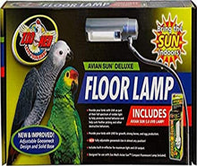 Zoo Med AvianSun Deluxe Floor Lamp with AvianSun 5.0 UVB