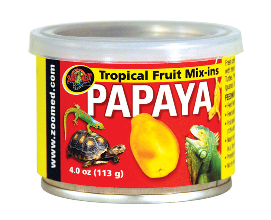 Zoo Med Fruit Mix-Ins Papaya 3.4oz