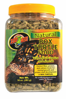 Zoo Med Natural Box Turtle Pellet Food 10oz