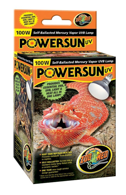 Zoo Med PowerSun UV Lamp 100W