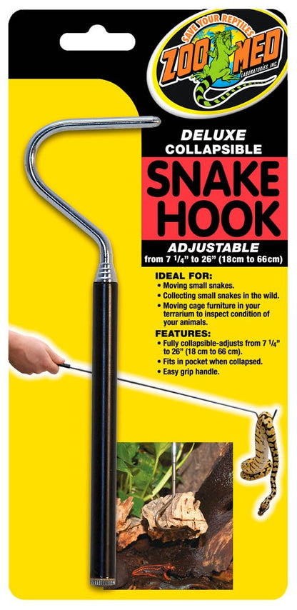 Zoo Med Deluxe Collapsible Snake Hook Black 1ea/7.25 In - 26 in.