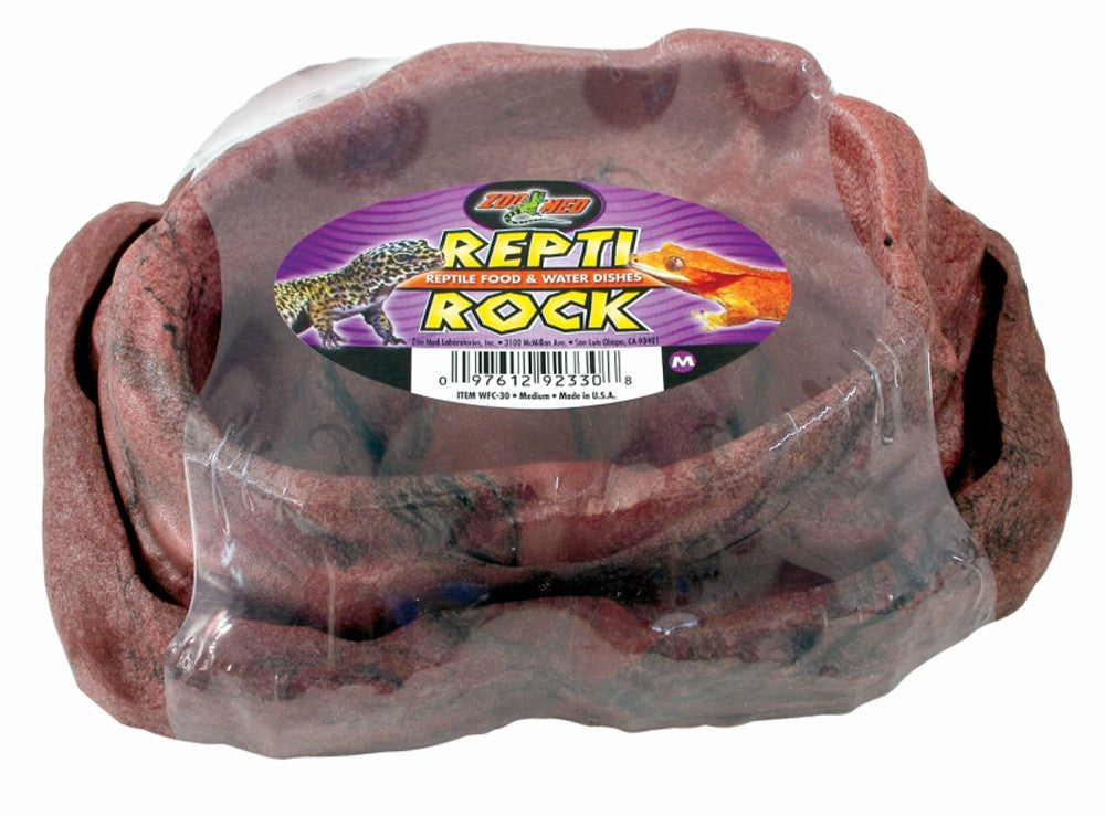 Zoo Med Combo Repti Rock Food / Water Dish Medium