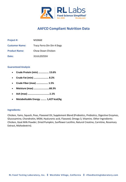 Chow Down Chicken Sampler 8 Pack