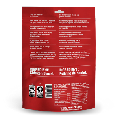 Pure Bites Chicken Freeze Dried Dog Treats