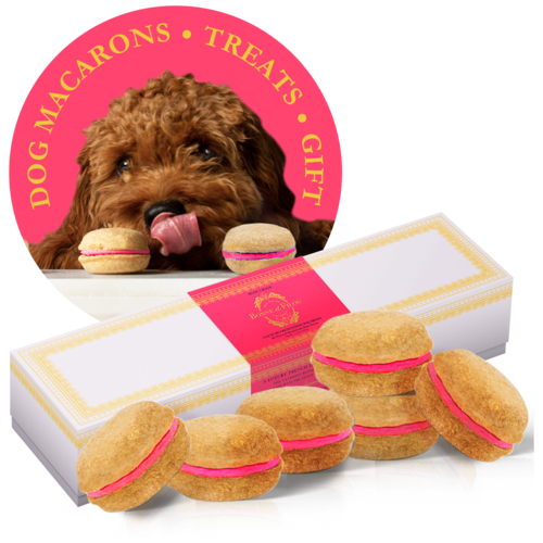 Dog Macarons - Box of 6