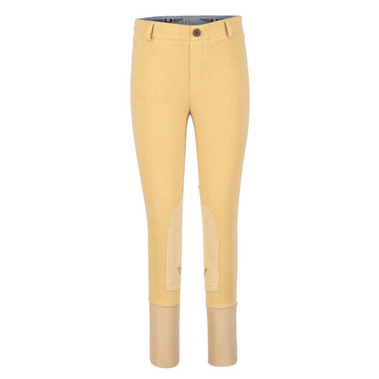 TuffRider Children's Cotton Pull-On Knee Patch Breeches