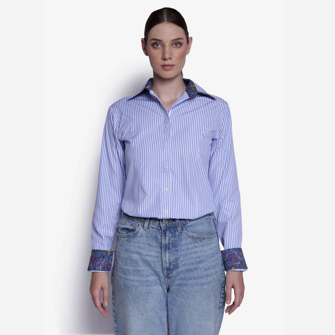 TuffRider Ladies ADEY Double Collar Shirt