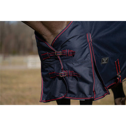 TuffRider 600 D Ripstop Standard Neck Light Weight Turnout Blanket with 100 GSM Fill
