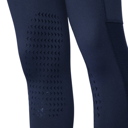 TuffRider Children's Ventilated Sport Tights With Phone Pockets and Belt Loops
