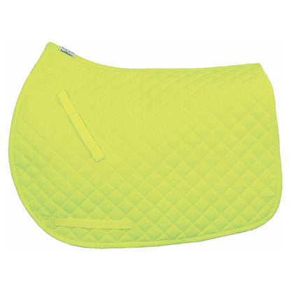 TuffRider Basic All Purpose Horse Riding Saddle Pad | Wither Relief Brushed Underside for Training and Competition