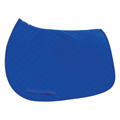 TuffRider Basic All Purpose Horse Riding Saddle Pad | Wither Relief Brushed Underside for Training and Competition