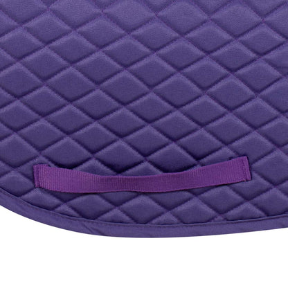 TuffRider Basic All Purpose Horse Riding Saddle Pad | Wither Relief Brushed Underside for Training and Competition