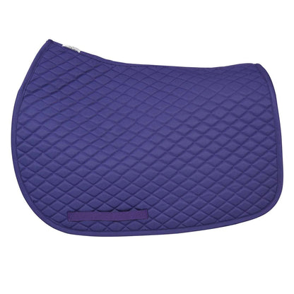 TuffRider Basic All Purpose Horse Riding Saddle Pad | Wither Relief Brushed Underside for Training and Competition