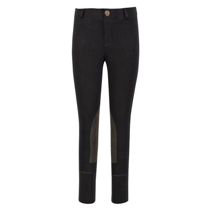 TuffRider Children's Starter Lowrise Pull-On Knee Patch Breeches