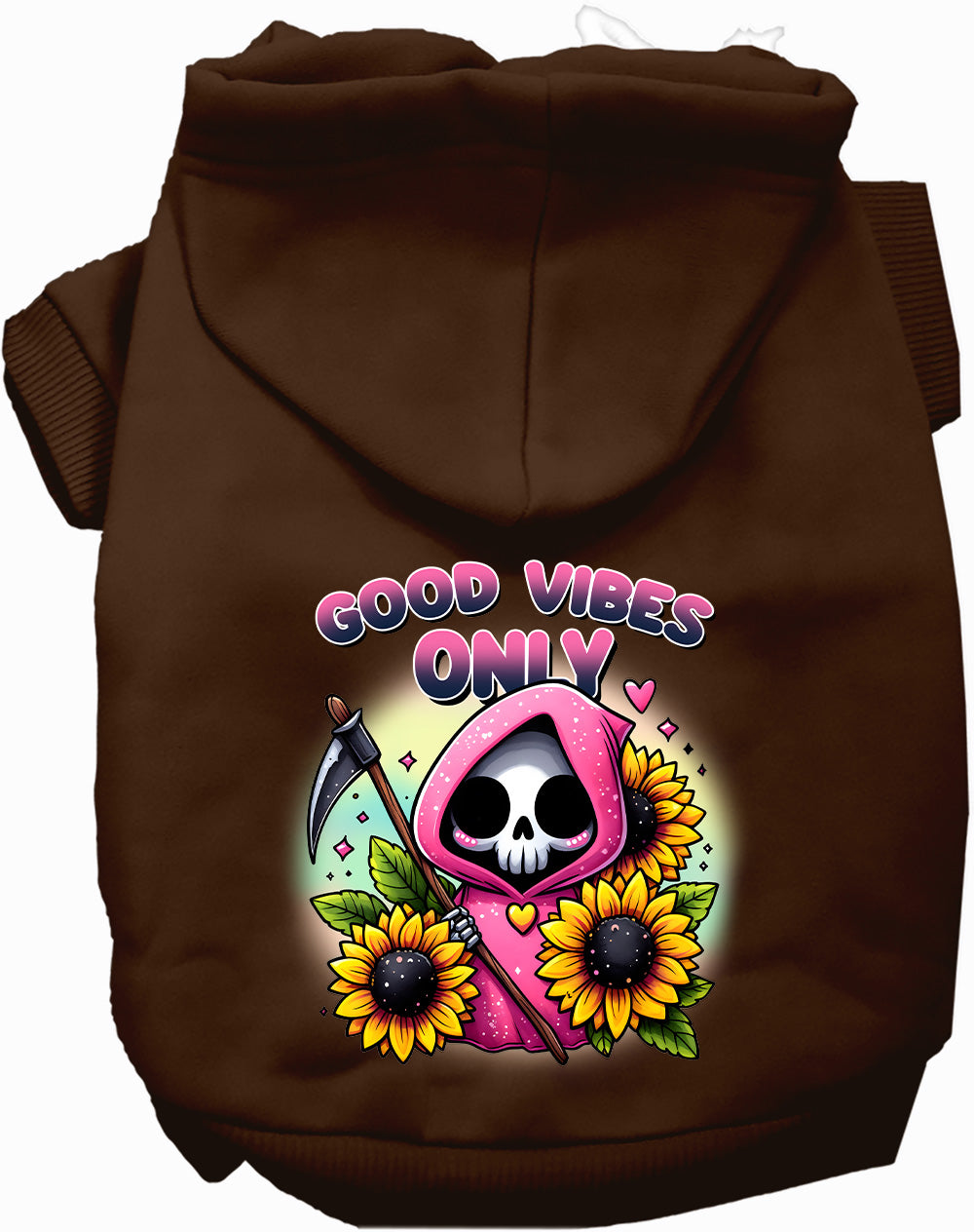Sun Flowers and Scythes Pet Hoodie