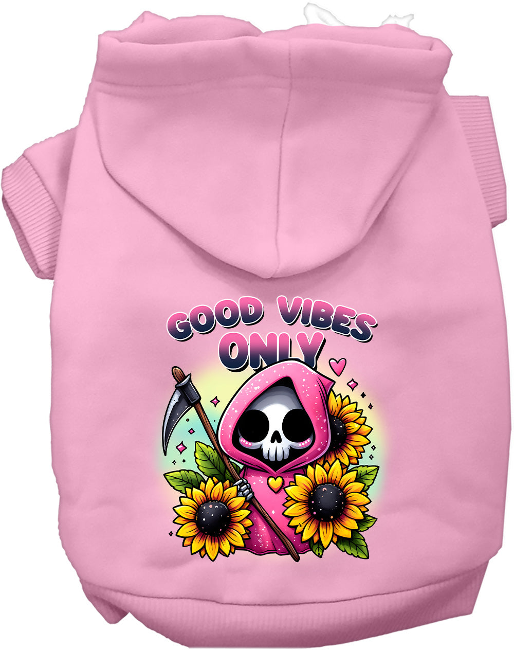 Sun Flowers and Scythes Pet Hoodie