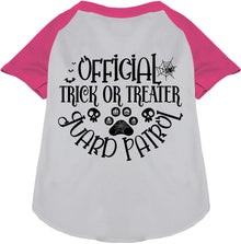 Trick or Treater Guard Patrol Pet Raglan Shirt